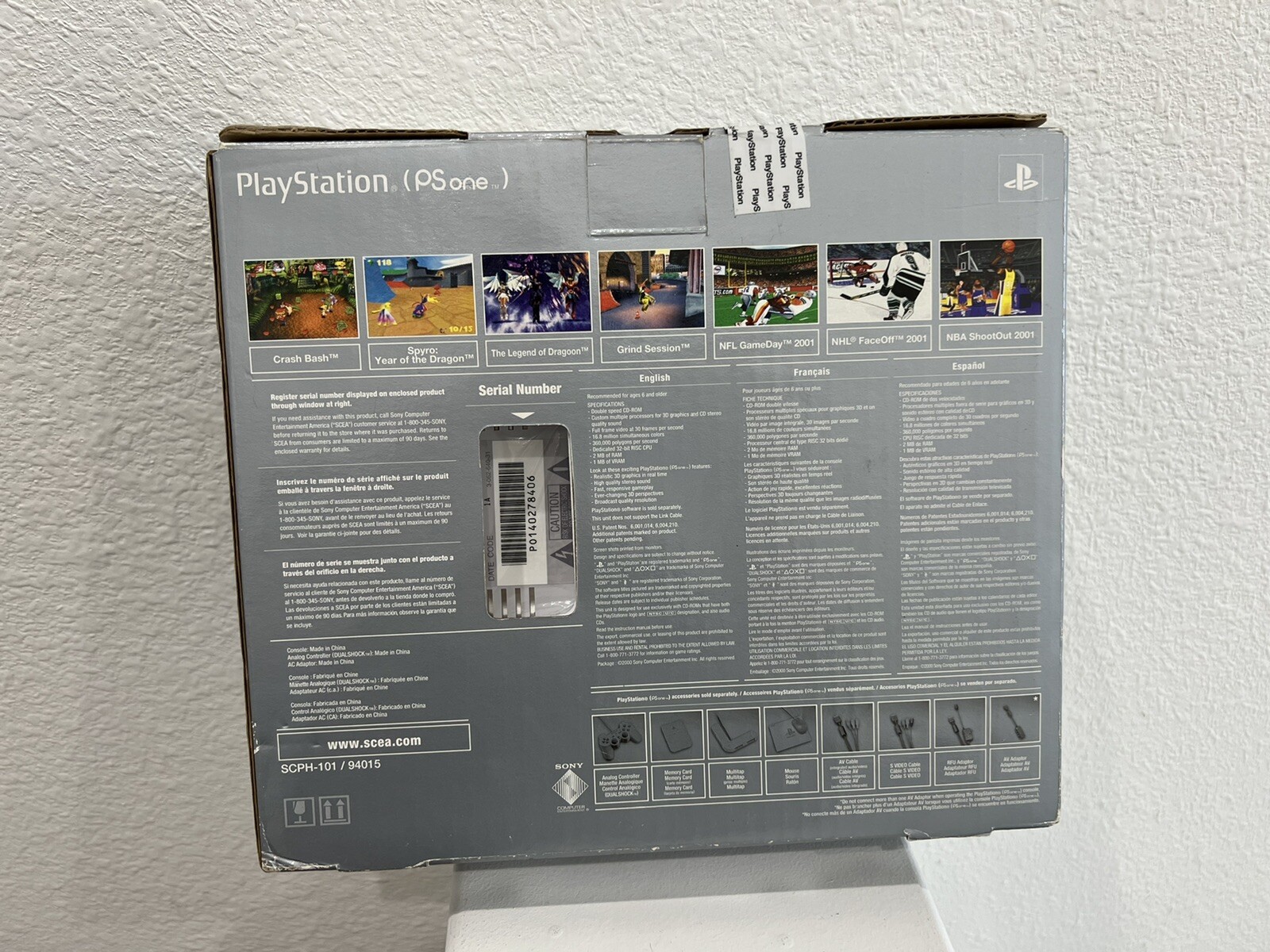 FACTORY SEALED Sony PlayStation PSone PS1 Slim BRAND NEW *RARE*