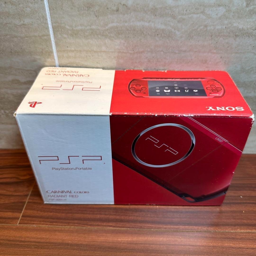 PSP 3000 Console, Radiant Red, 3859 From Japan