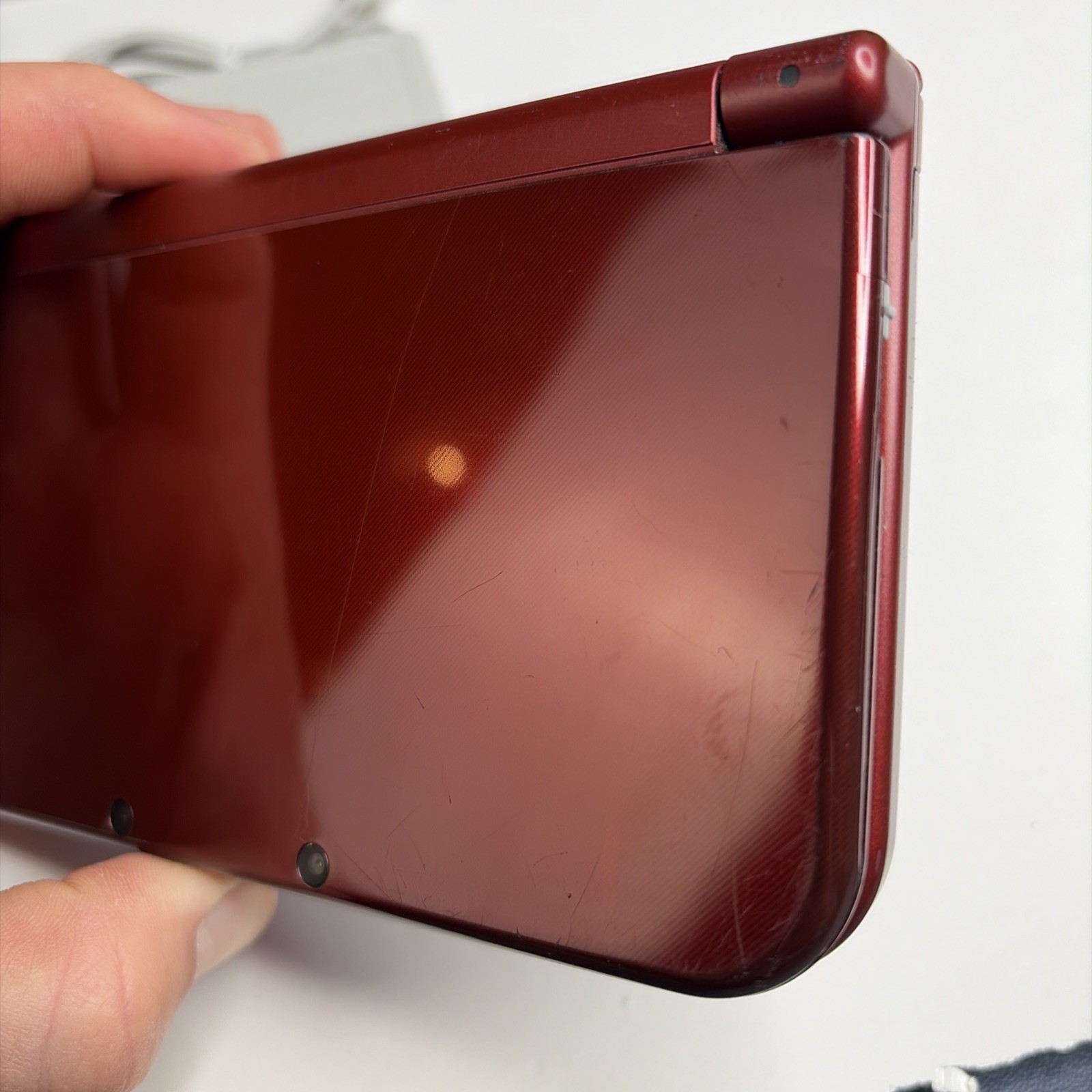 New Nintendo 3DS XL Red Console US Model – Tested! W Charger Stylus