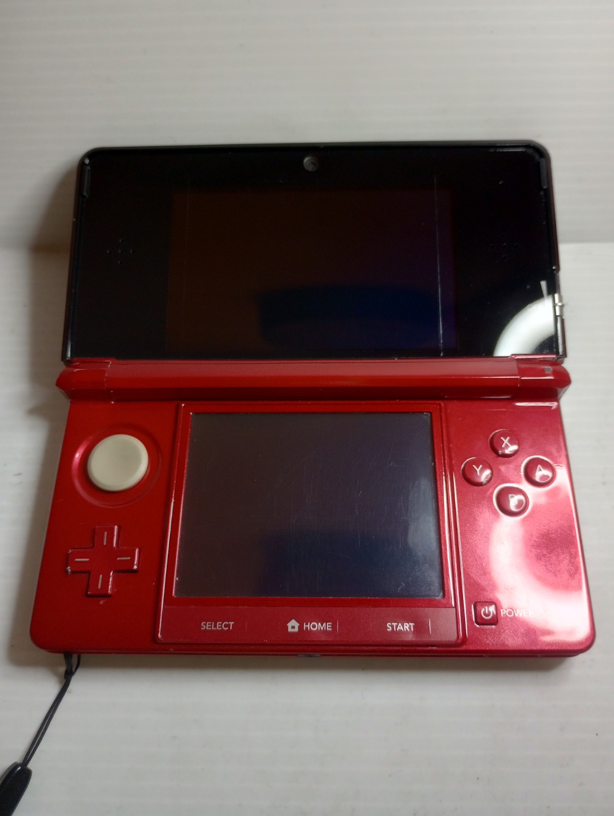 Nintendo 3DS Handheld System – Flame Red | Working | A Few Bright Pixels