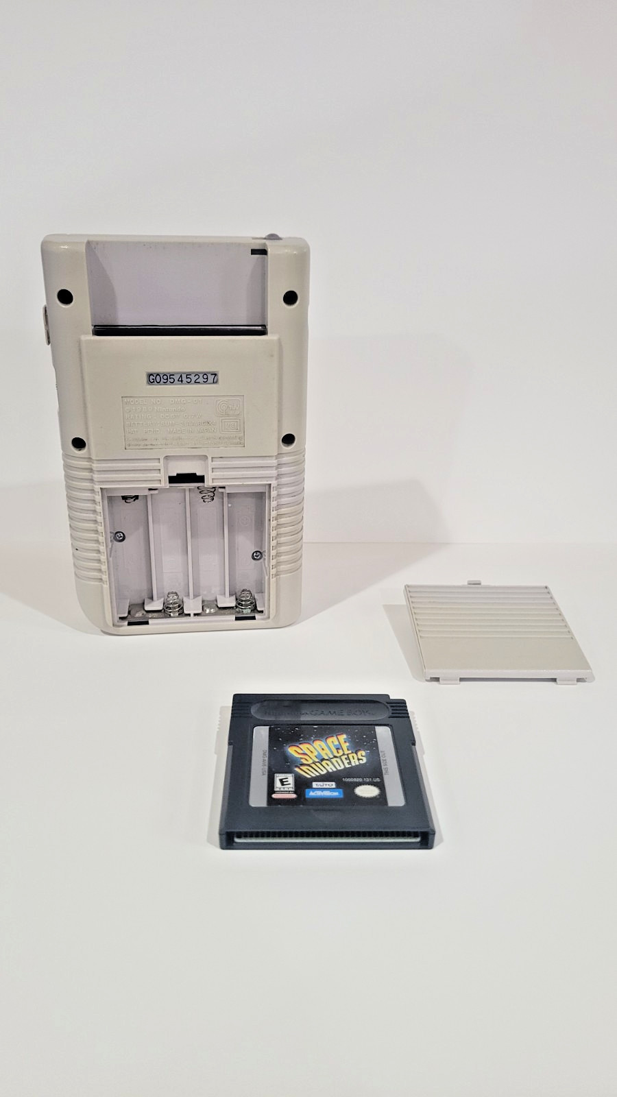 Original Nintendo Gameboy Console DMG-01 TESTED WORKING SPACE INVADERS