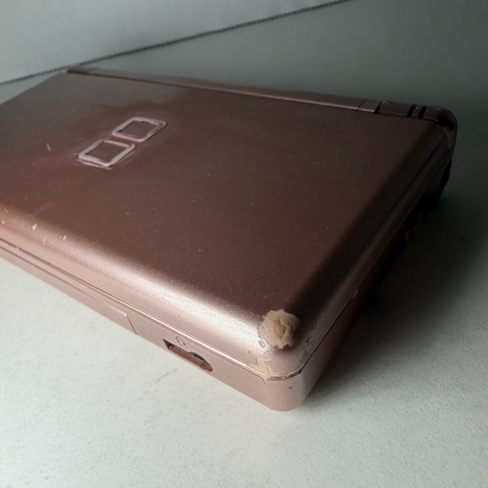 Nintendo DS Lite Console Pink/ Metallic Rose – Tested W/ Charger & No Stylist