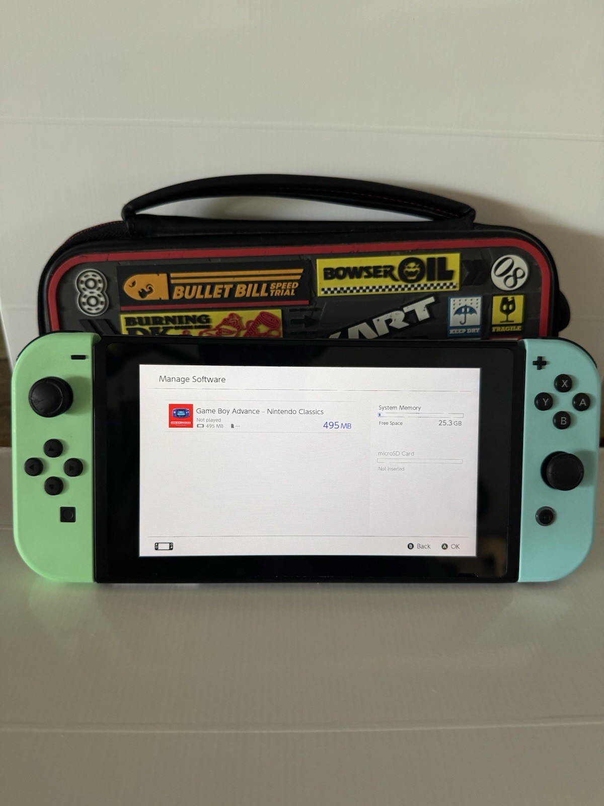 Nintendo Switch v2 Video Game Console Only HAC-001(-01) Animal Crossing Edition