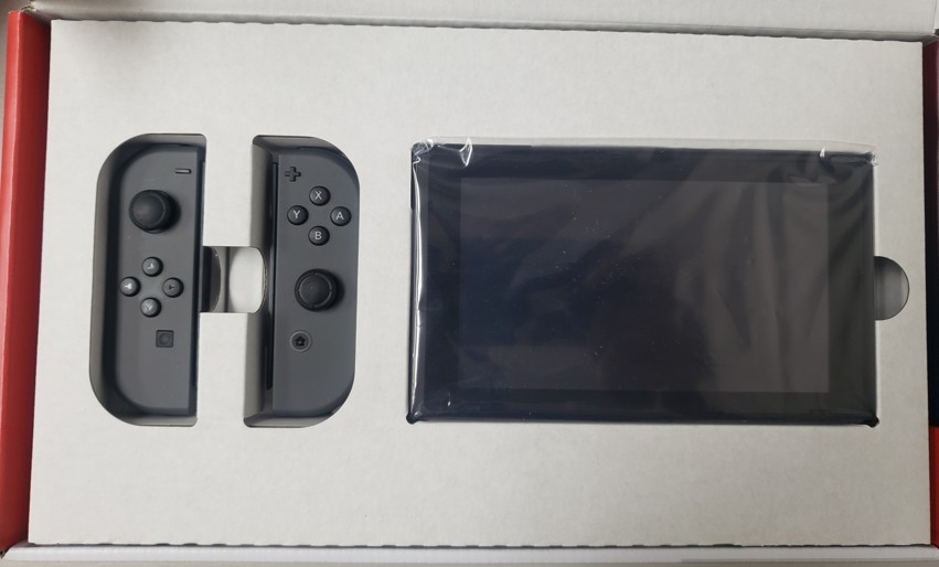 Nintendo Switch Game Console – 32GB, New Edition, Gray (Japanese) Ships From USA