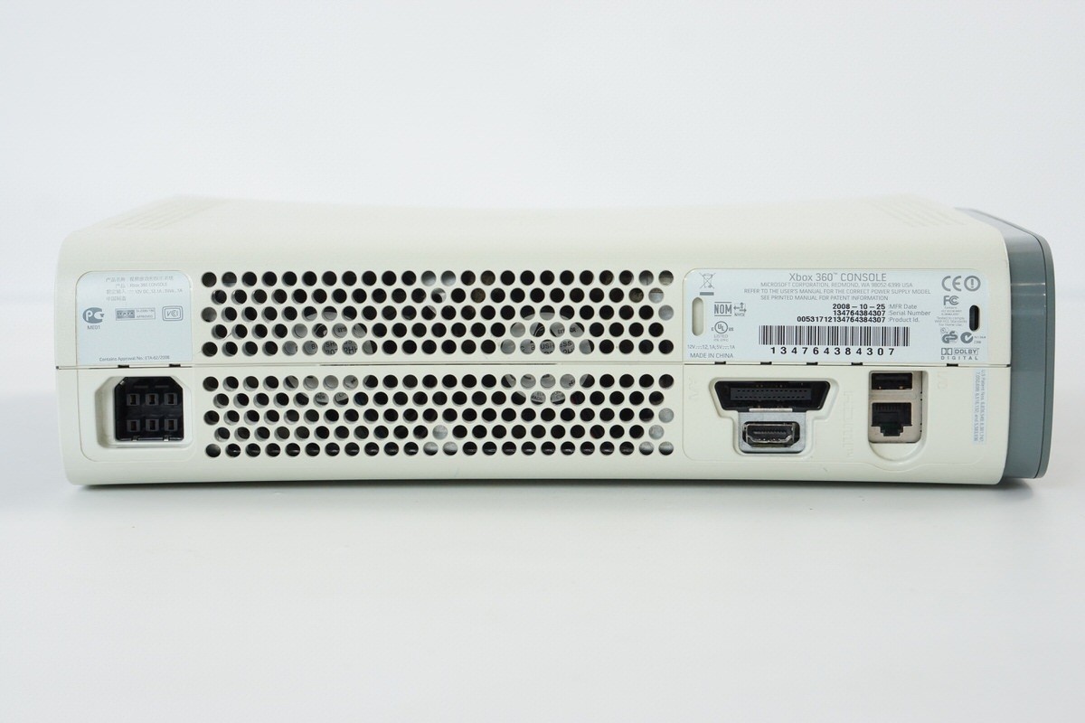 Microsoft Xbox 360 White OS Version 2.0.12625.0 Console Tested System 4706