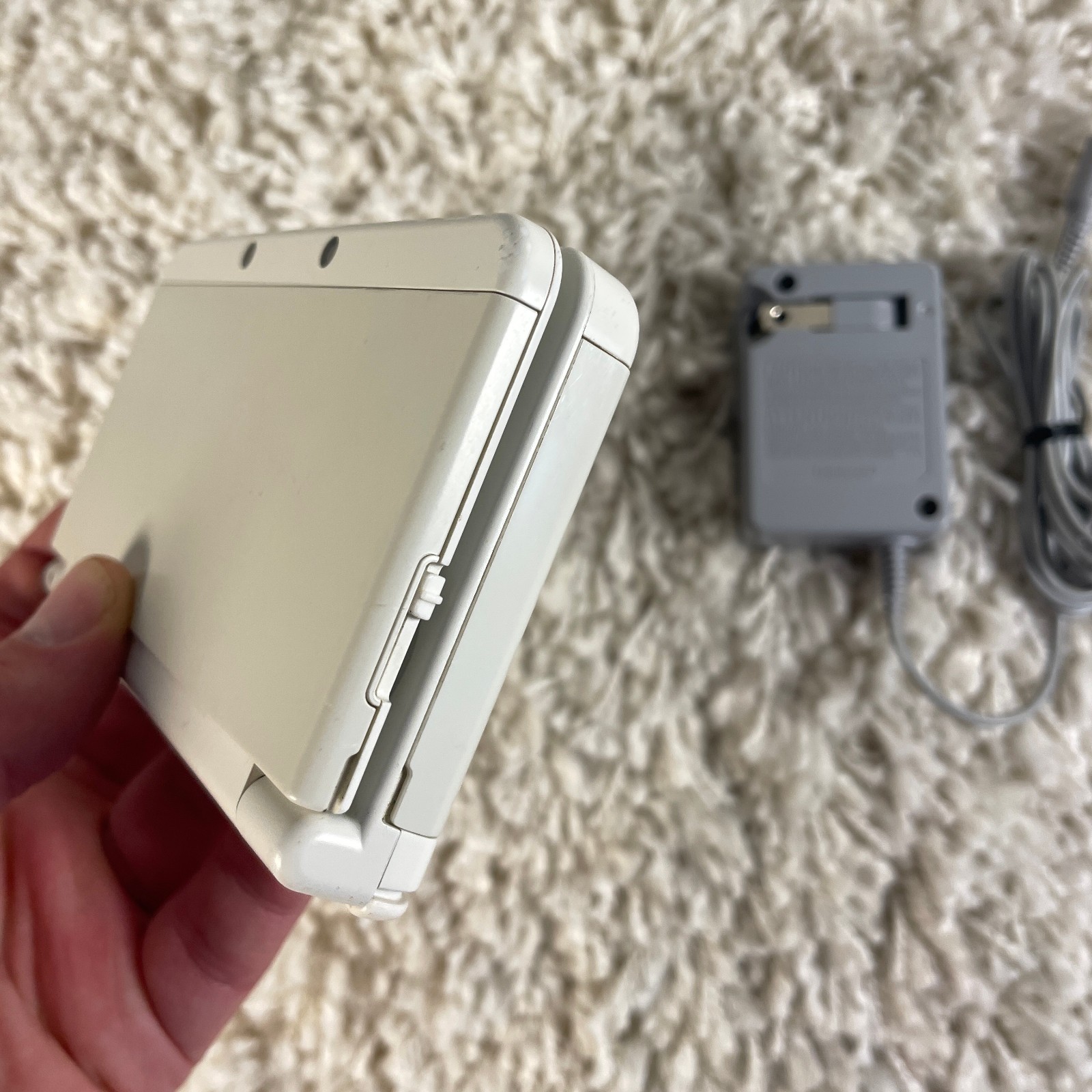 Nintendo “New” 3DS White Console System KTR-001 Tested