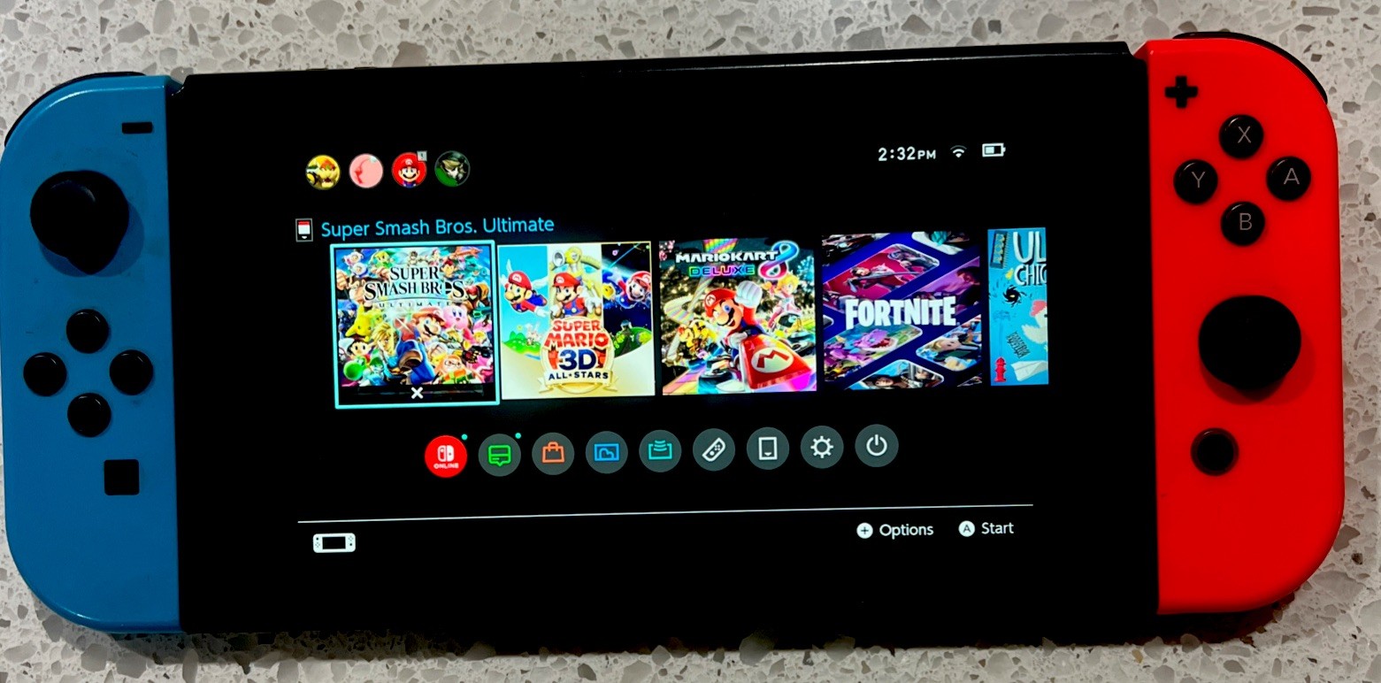 Nintendo Switch Video Game Console HAC-001 Black