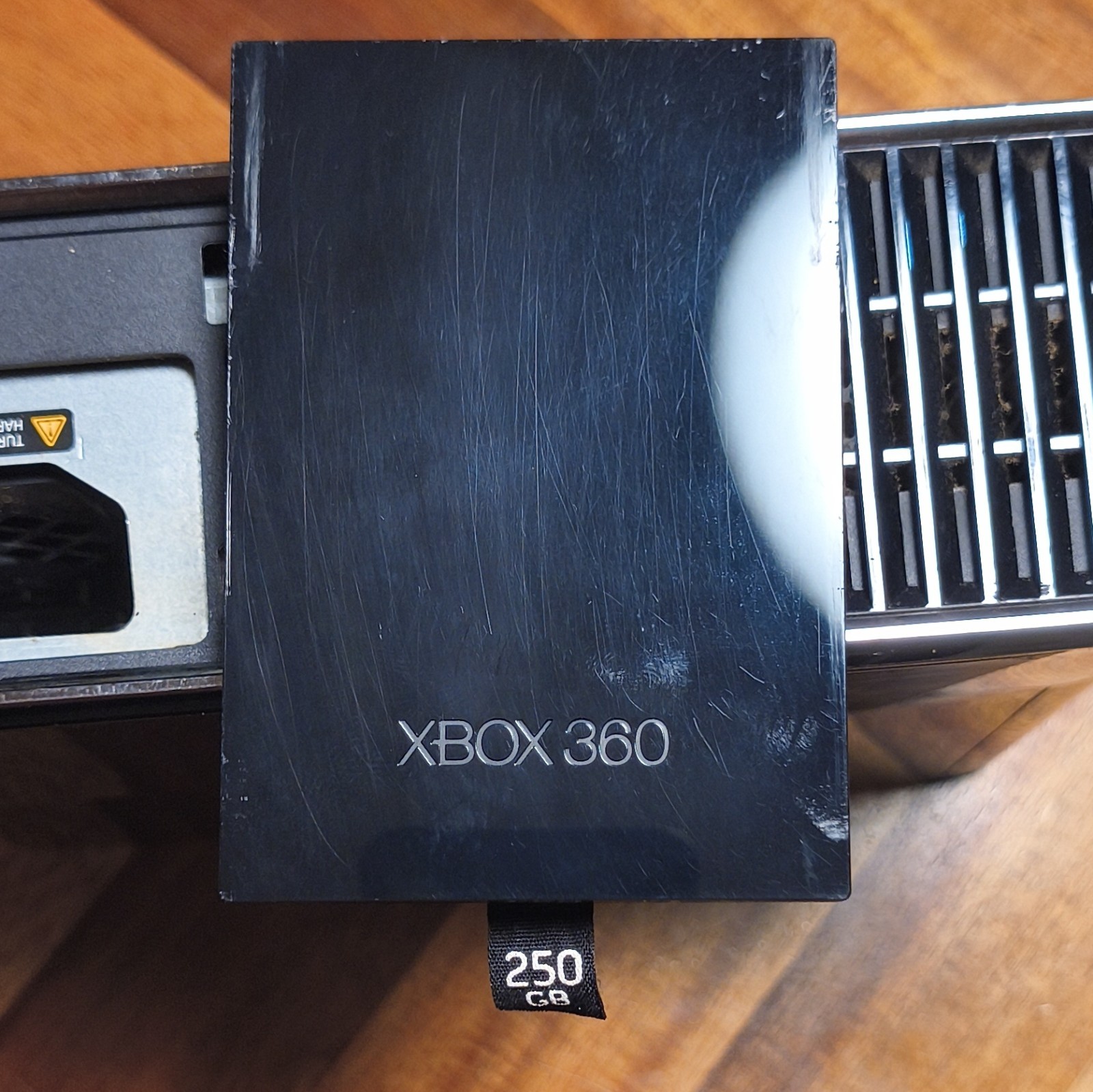 Microsoft Xbox 360 S Black Home Console 250GB HDD HDMI NTSC-U/C