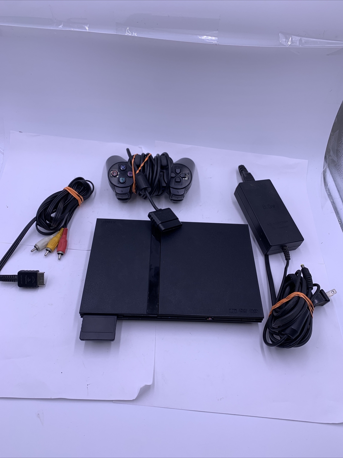 Sony PS2 Video Game System PlayStation 2 Console With Memory, Control And Other