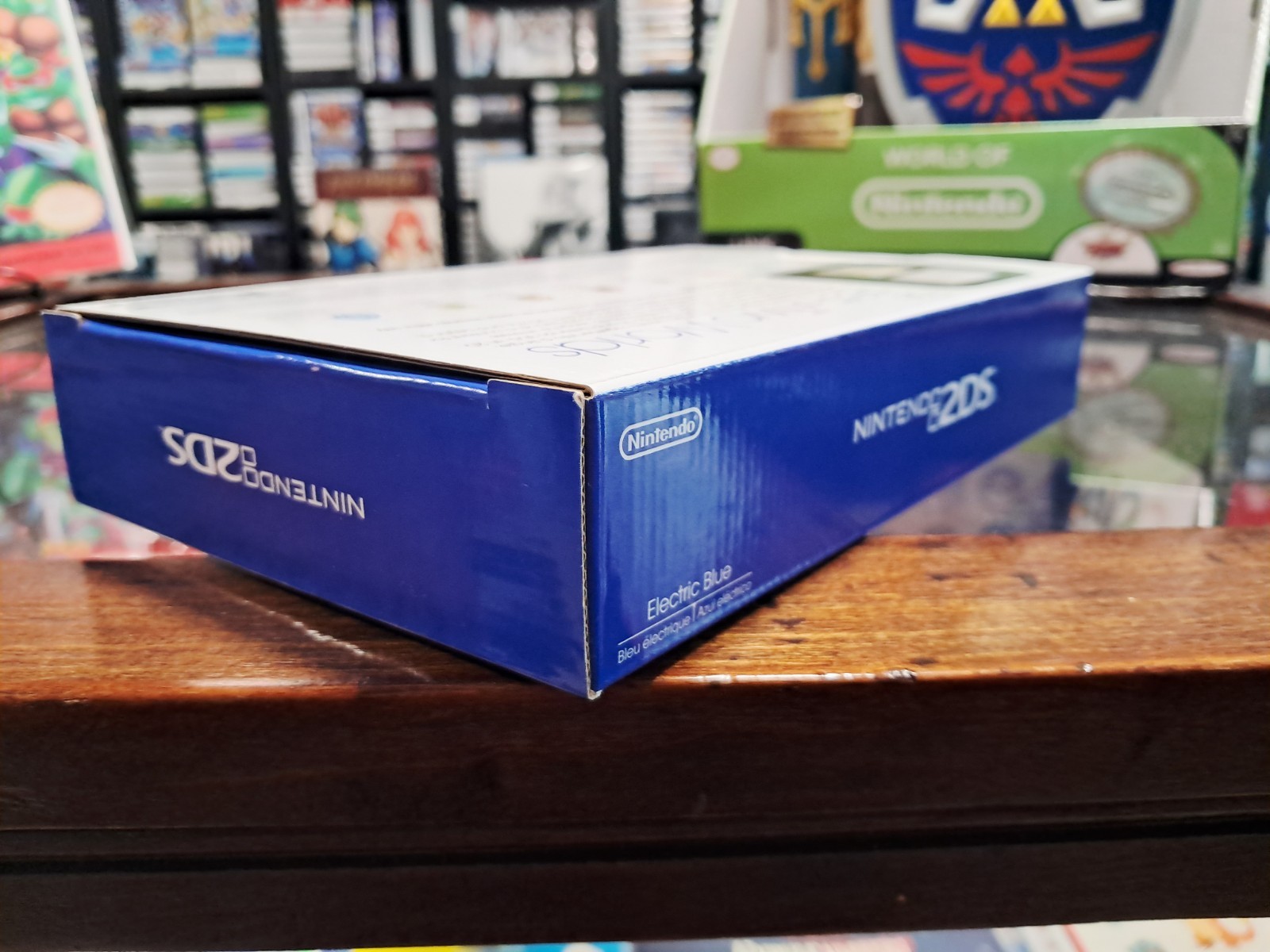 Nintendo 2DS Electric Blue Launch System Factory Sealed🔥RARE🔥Mint Condition