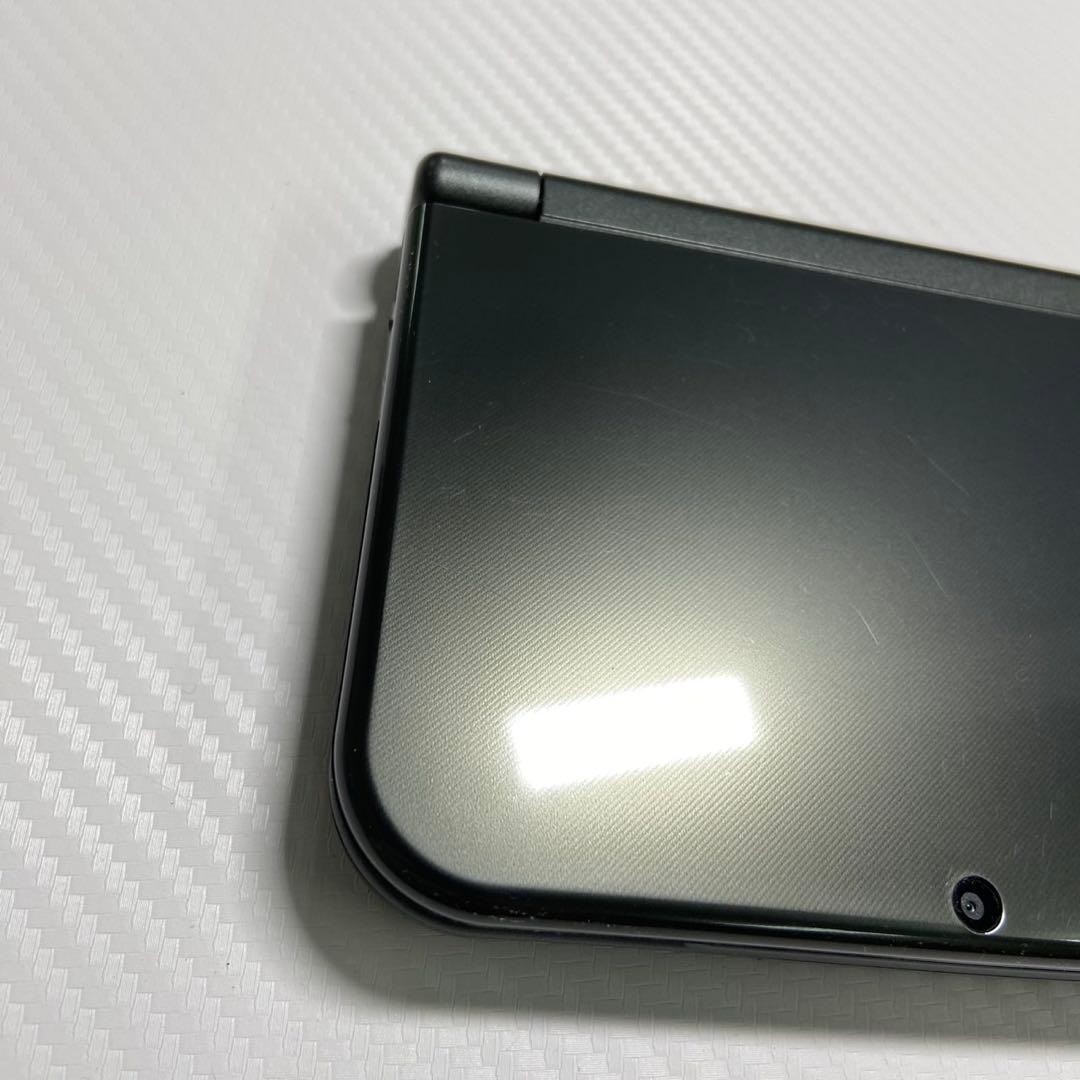 Nintendo New 3DS LL Metallic Black Complete in Box CIB Charger Manuals 6950