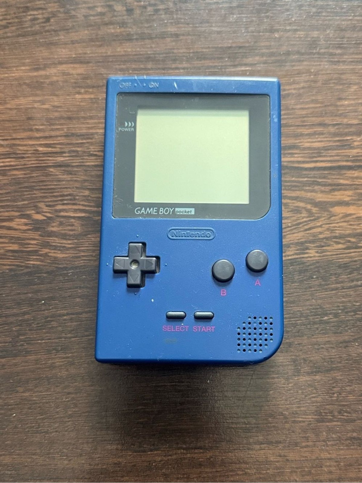 Gameboy Pocket Nintendo Blue Tested Working Original Authentic