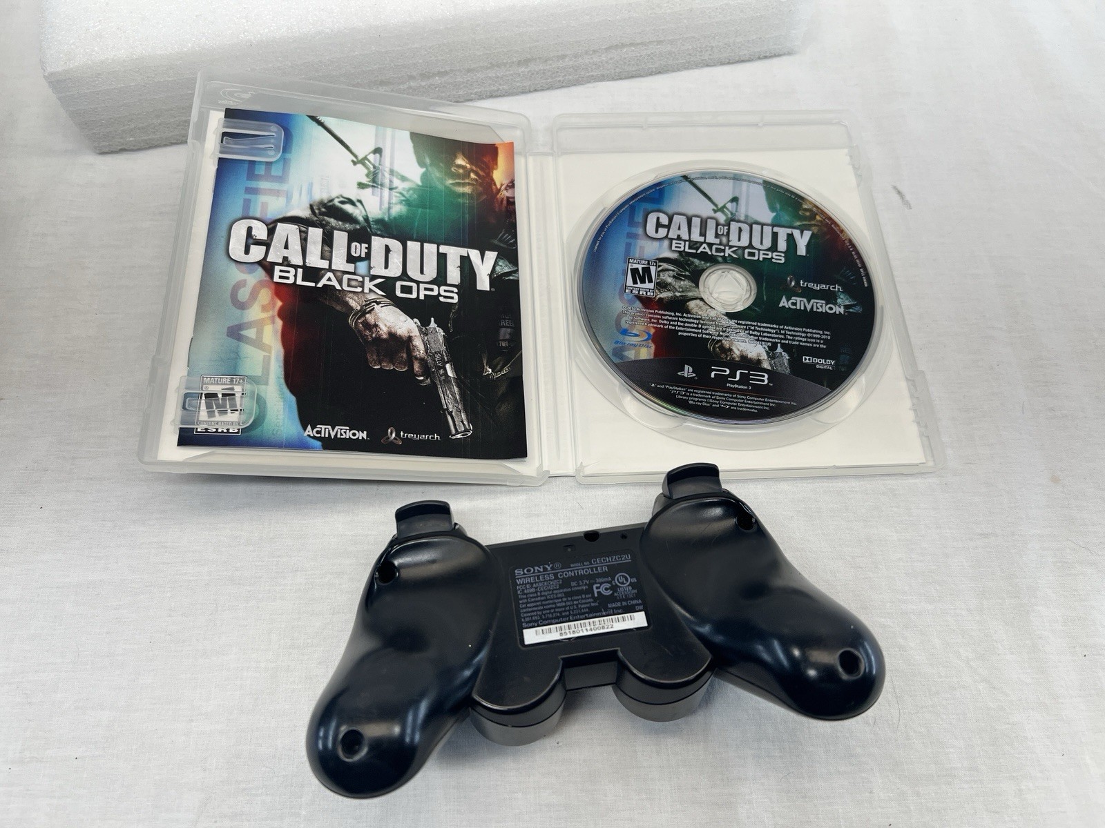 PS3 Slim CECH-2101A Console Bundle 120 GB Upgraded Call Of Duty Black Ops