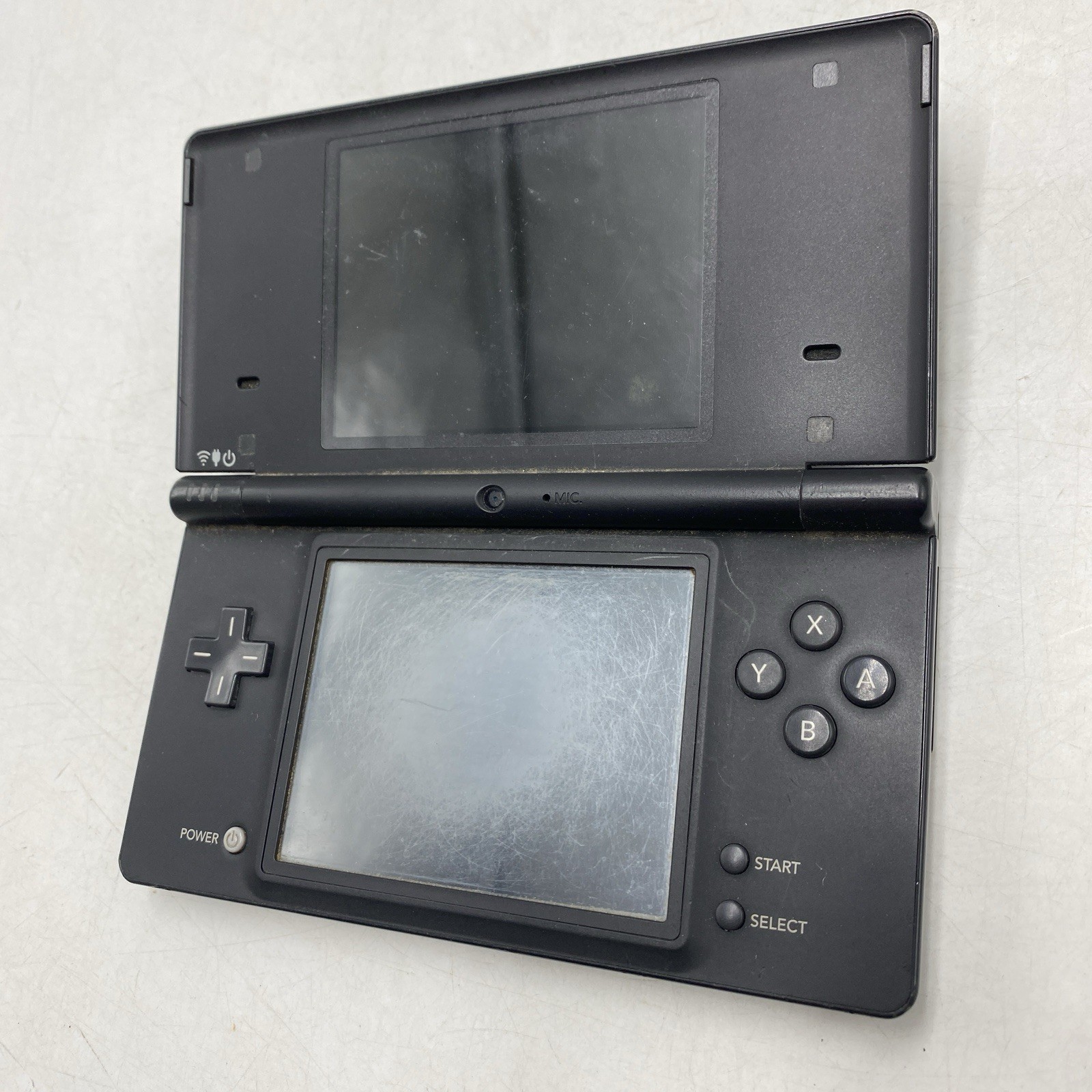 Nintendo DSi Black Console System FOR PARTS ROUGH SHAPE See Photos