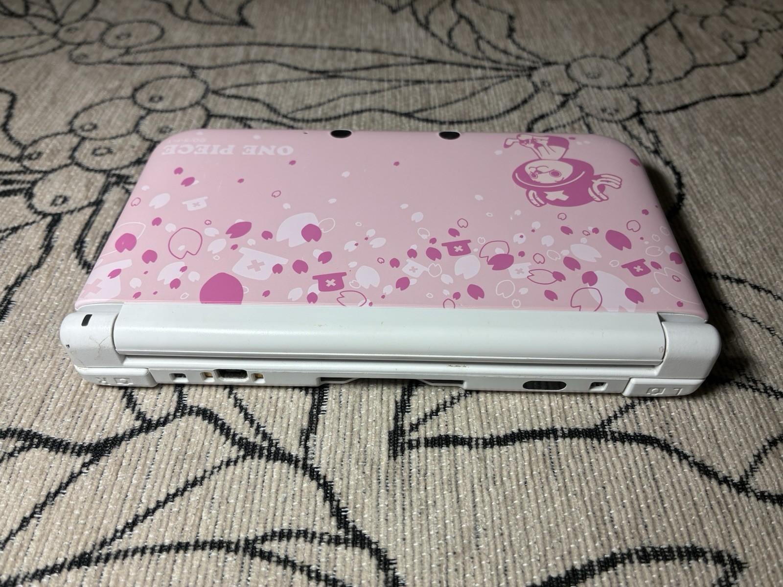 【RARE】Nintendo 3DS XL LL Console One Piece Chopper Pink Japanese Tested Working