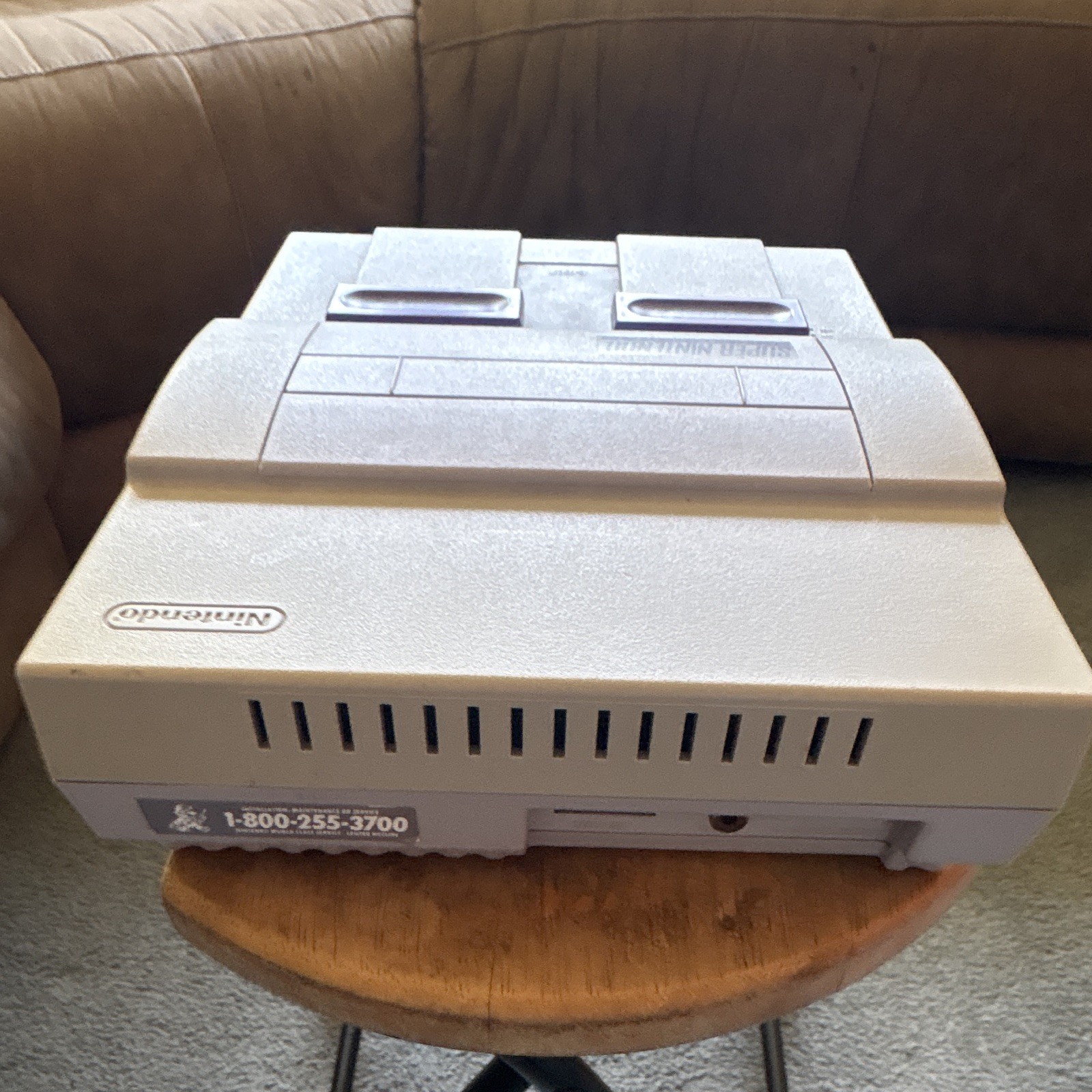 Nintendo SNES Console SNS-001 NTSC-U/C Gray w/ 2 Controllers, AV, Power
