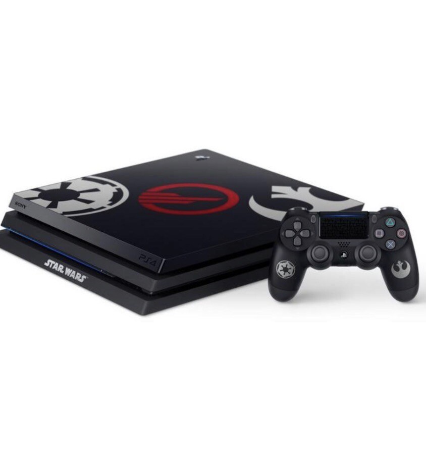 Sony PlayStation 4 Pro Star Wars Battlefront II Console -2 Controllers + 6 Games