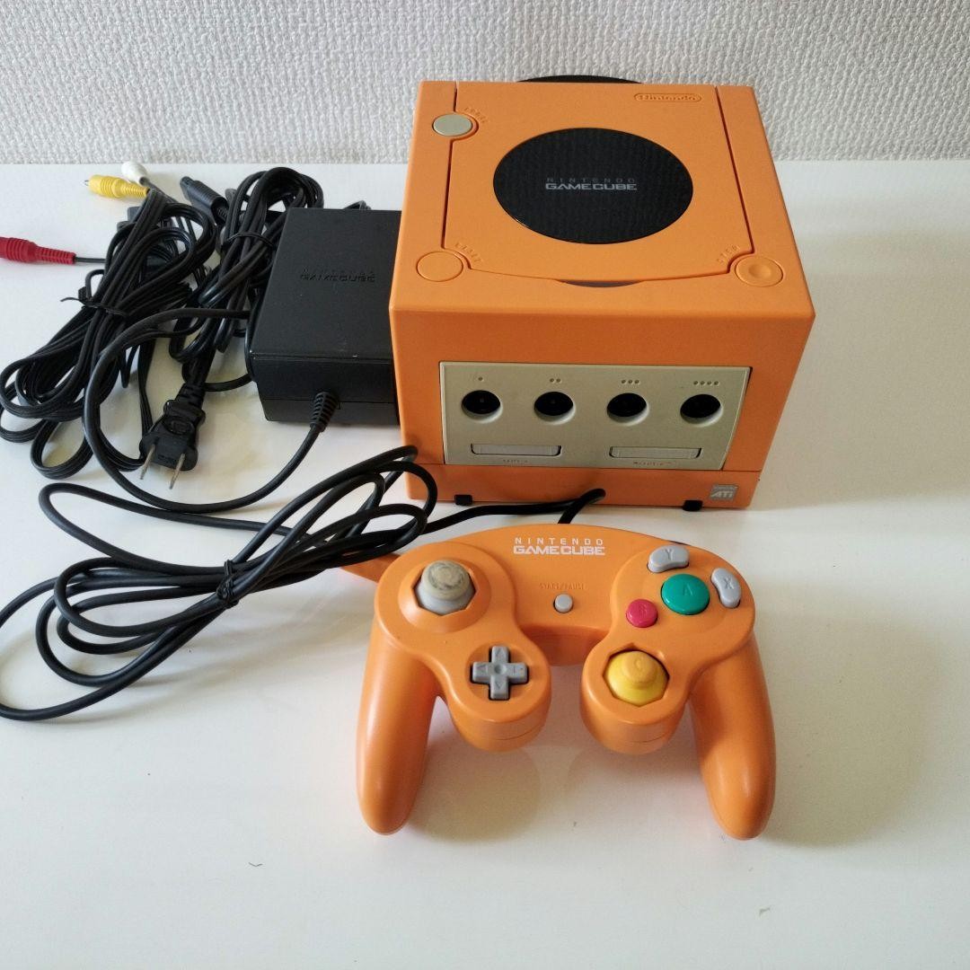 GameCube orange complete set