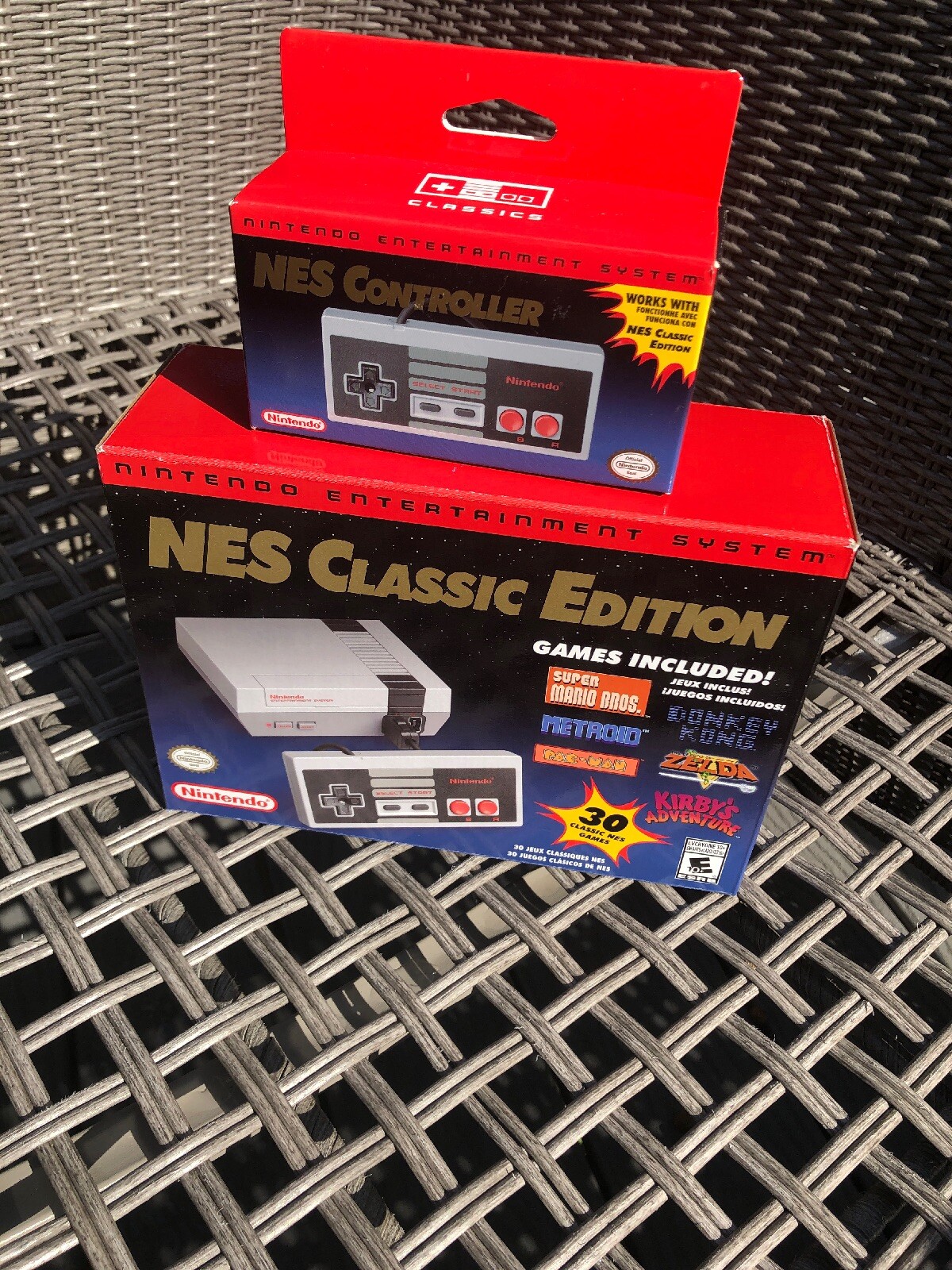 Nintendo NES Classic Edition Mini Console Extra Nes Controller 30 Games New