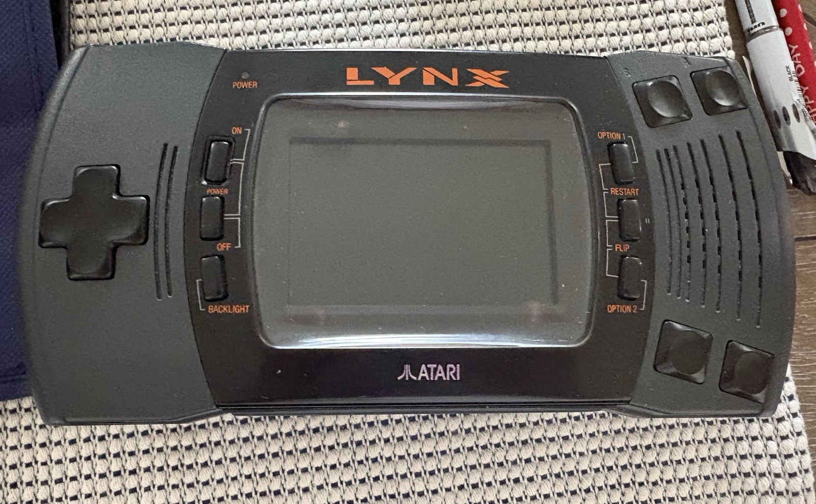 Atari Lynx II Handheld Game System A CONDITION For Parts