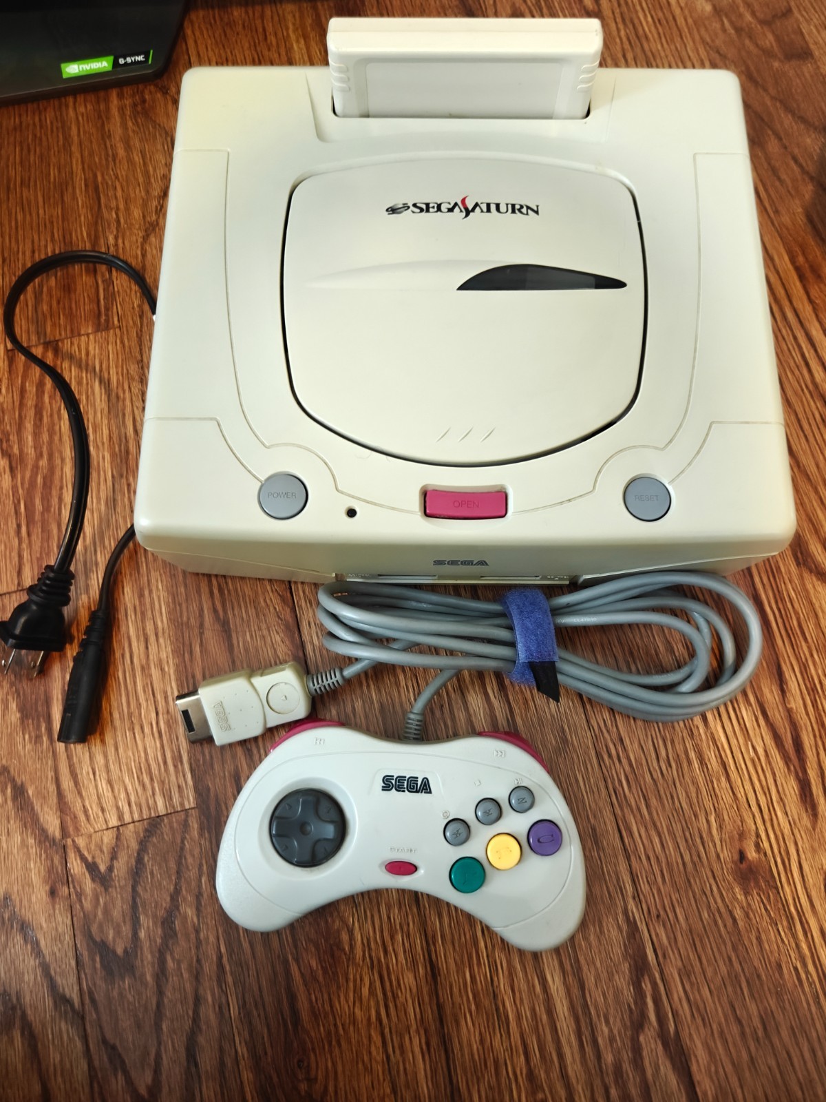 Sega Saturn Console White HST-3220 (Japanese)