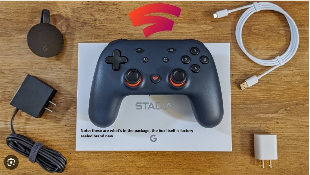 Google Stadia Founders Edition Night Blue (incl. H2B controller) All New Sealed