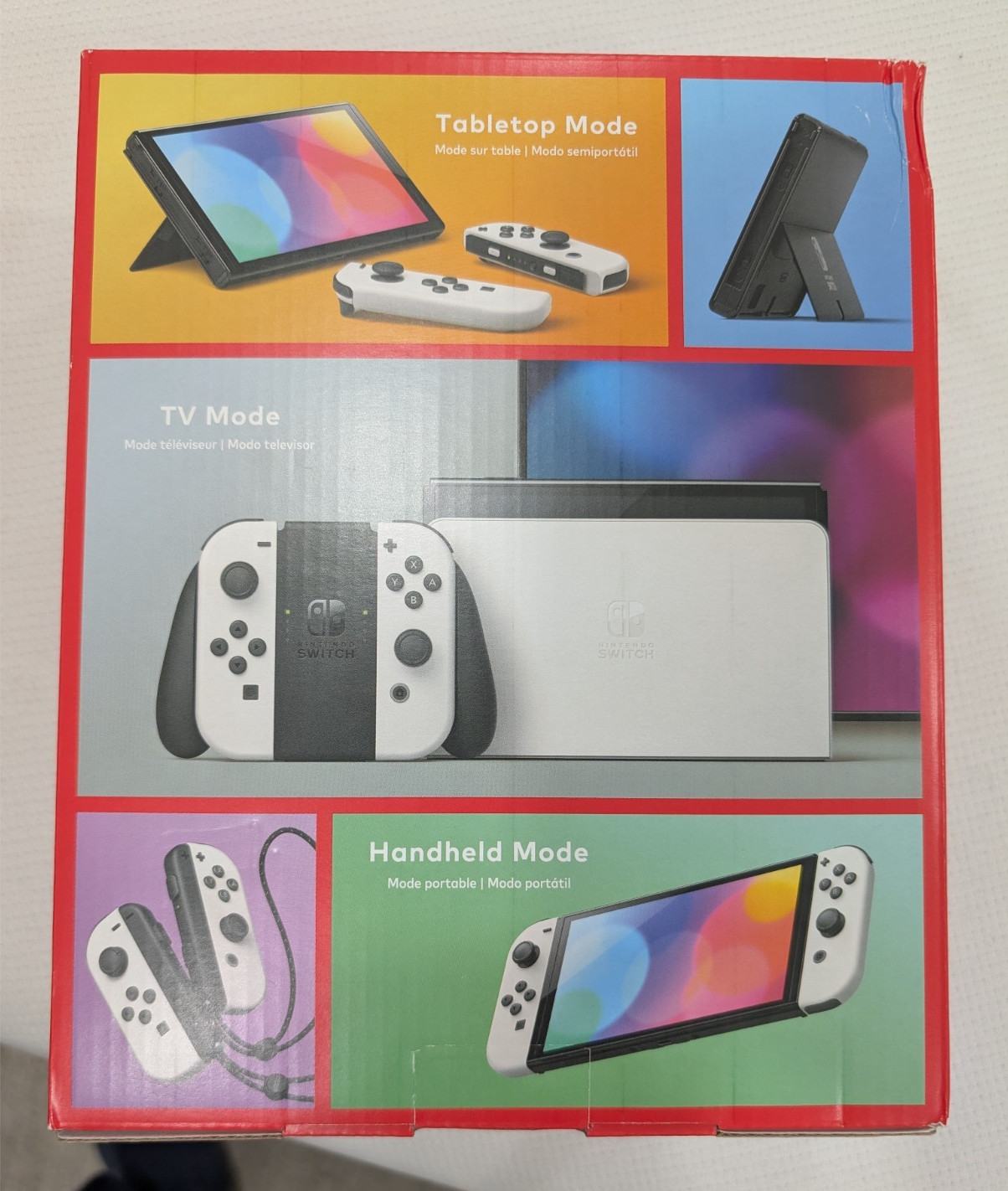 Nintendo Switch OLED Model HEG-001 Handheld Console – 64GB – White