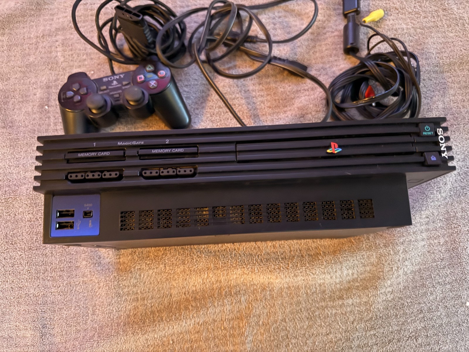 Sony PlayStation 2 Console – Black (SCPH-39001)
