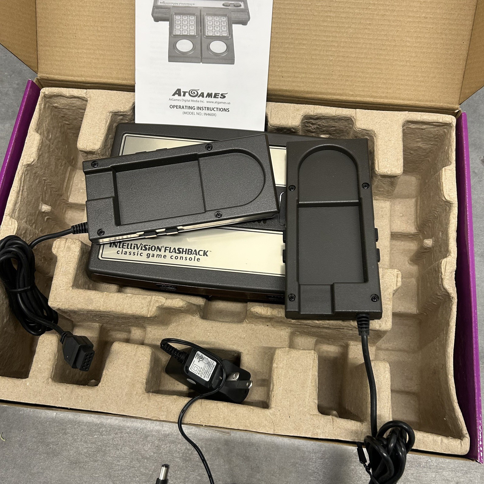 Intellivision Flashback Classic Game Console Deluxe Sams Club Exclusive 60 Games
