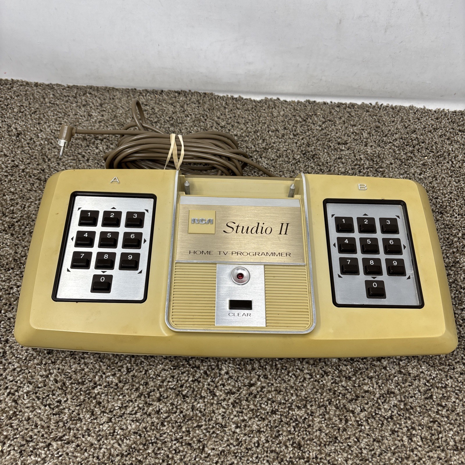 Vintage RCA Studio II Home TV Programmer Console Only Tested