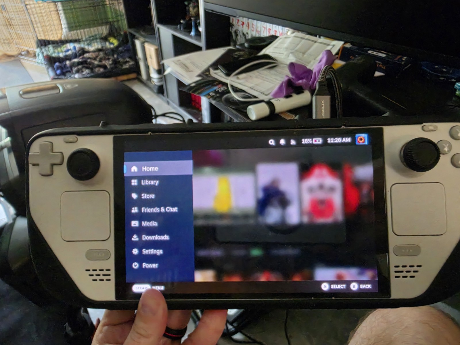 Limited Edition White Oled Steam Deck 1tb Handheld Console w/ Killswitch Case