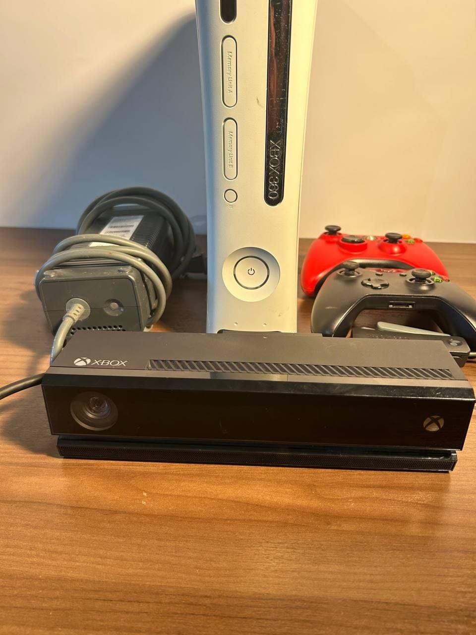 Microsoft Xbox 360 Pro 60GB Console Bundle with Controllers and Kinect