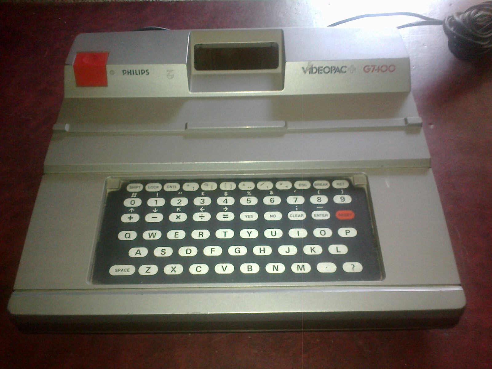 PHILIPS VIDEOPAC G7400 Home Computer VideoPac+ Retro Console 70 80 Retrogaming