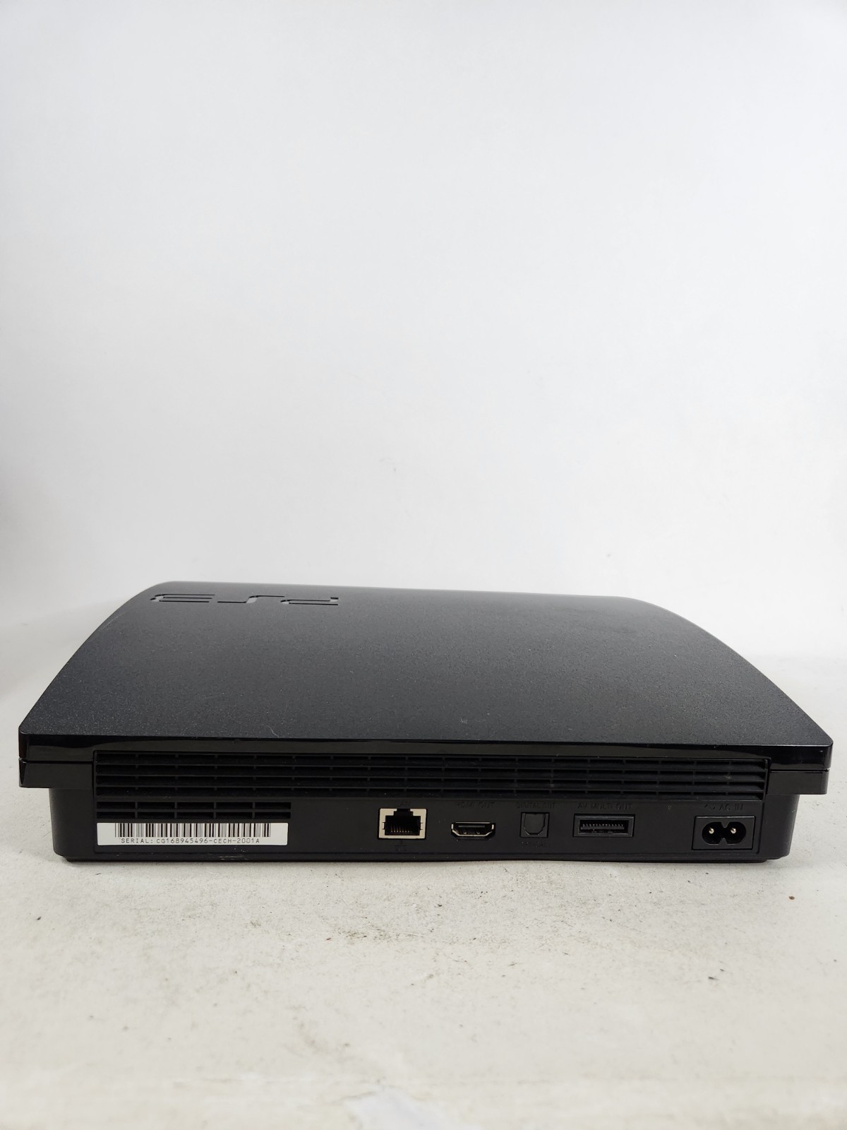 Sony PlayStation 3 PS3 Slim Console CECH-2001A With Cords Controller Tested