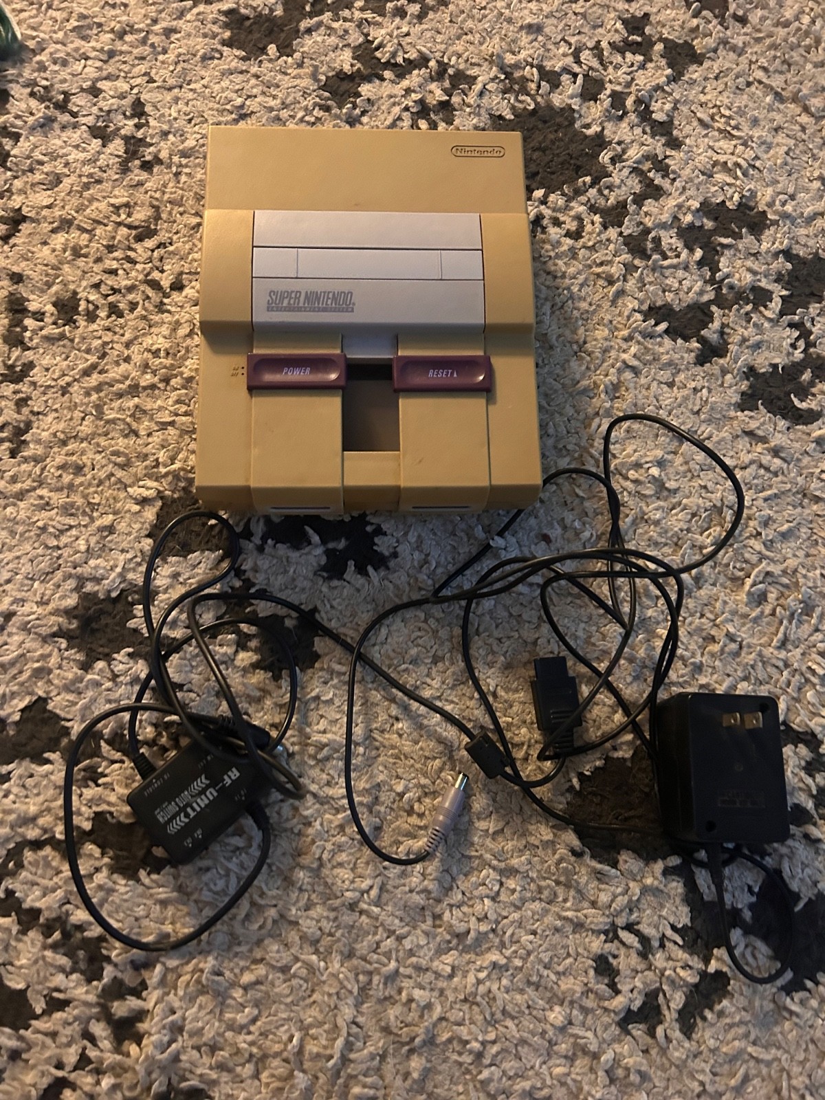 Super Nintendo SNES Console Only As Is – Parts/Repair –