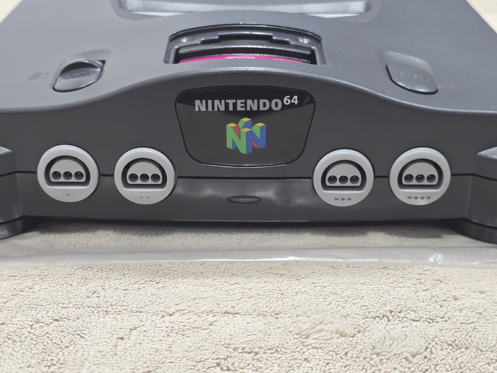 Nintendo 64 N64 Console Complete in Box CIB OEM Controller, Power, AV, Protector