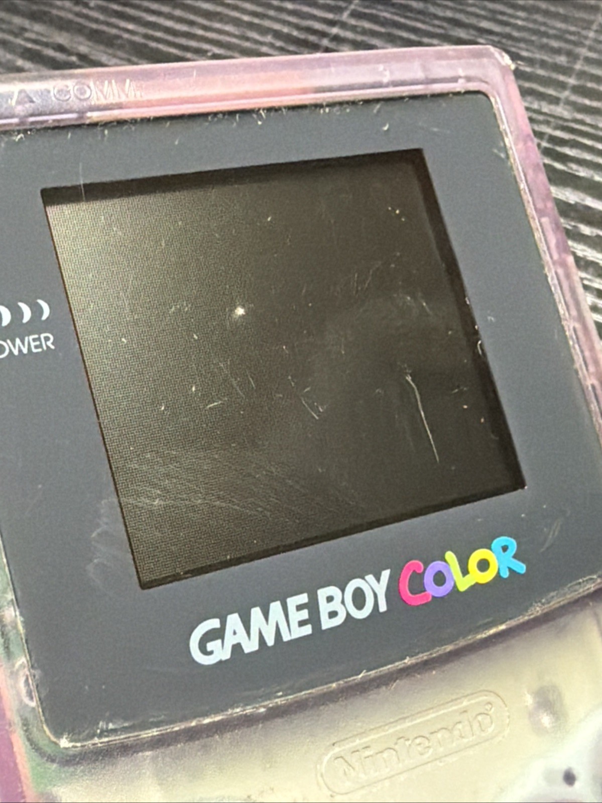 Nintendo Game Boy Color Atomic Purple Handheld System CGB-001 Retro Console