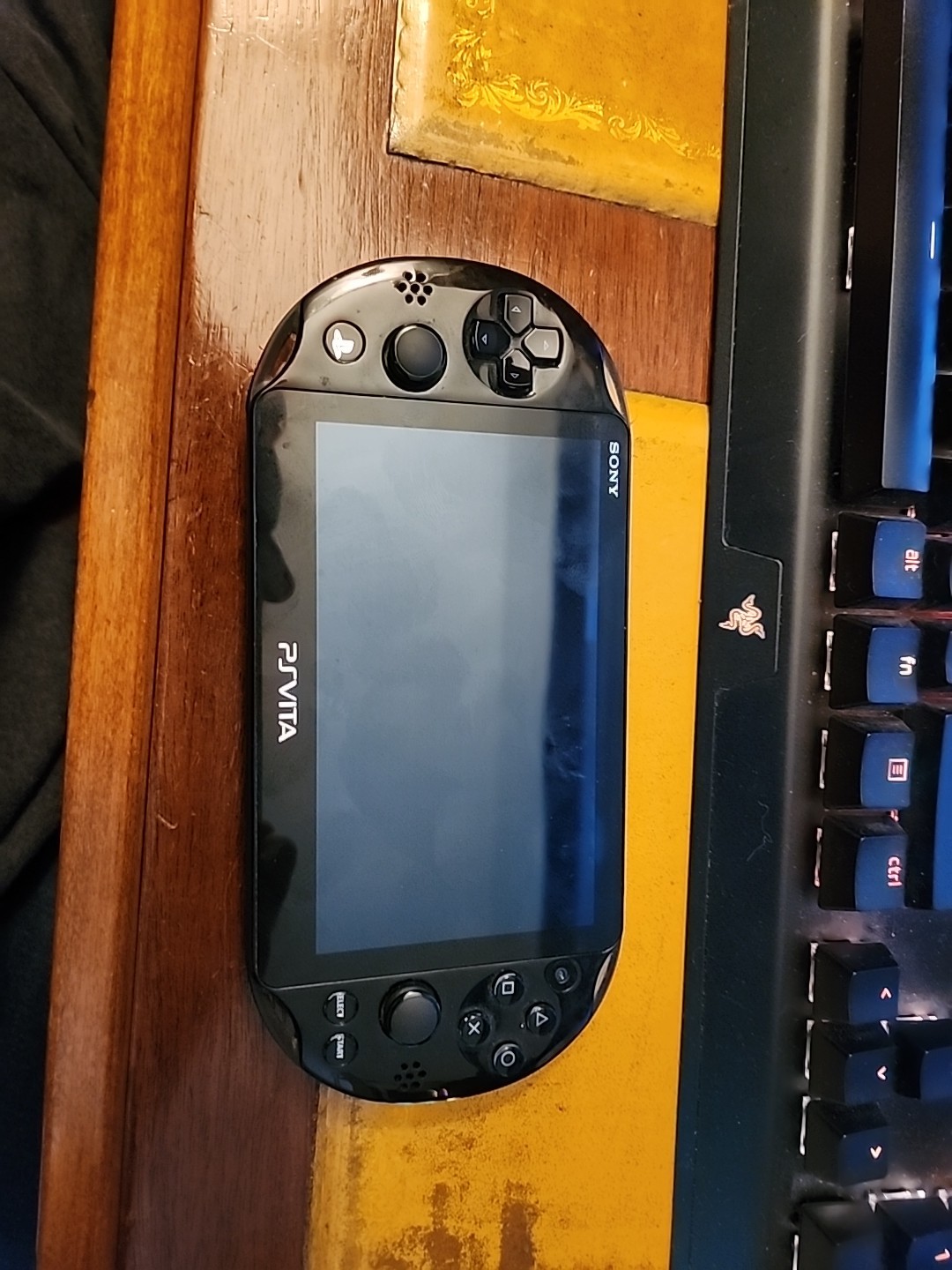 All Black Jailbroken North American PS Vita with 16gb Memory Card
