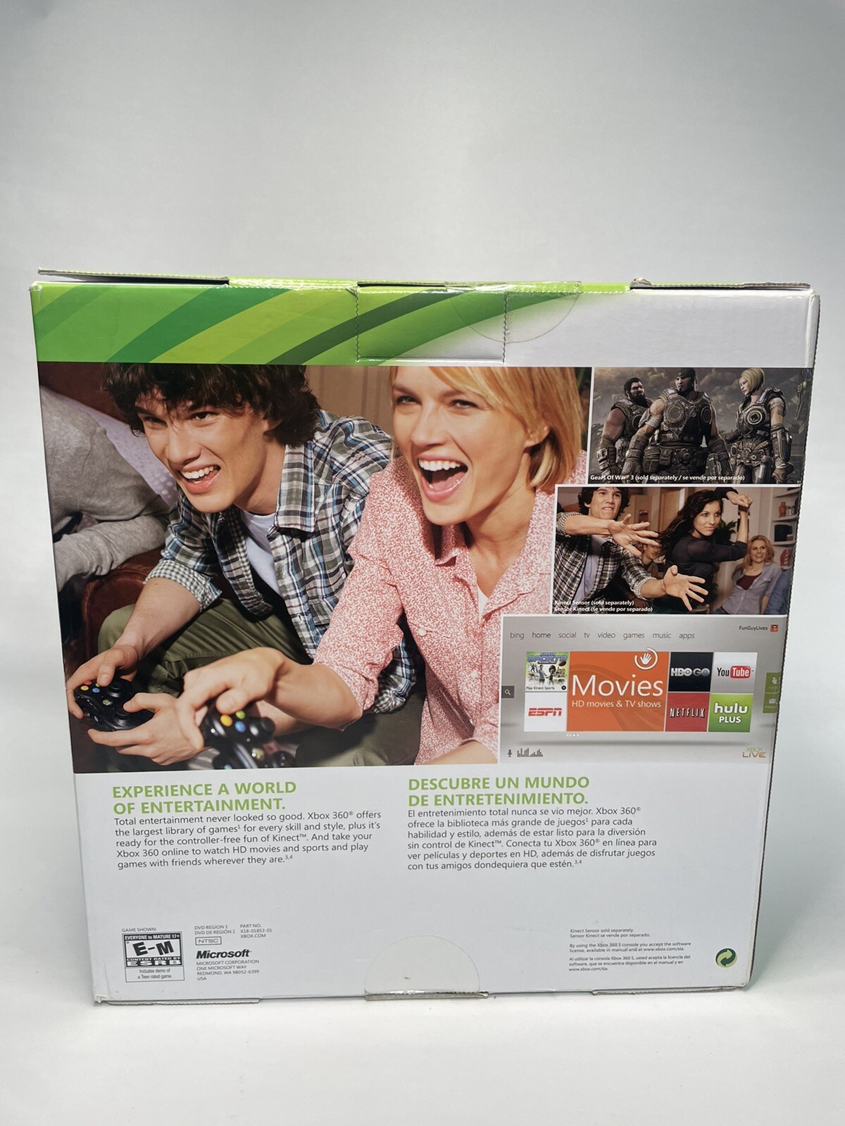 Microsoft Xbox 360 4 GB Black Console Brand New Sealed