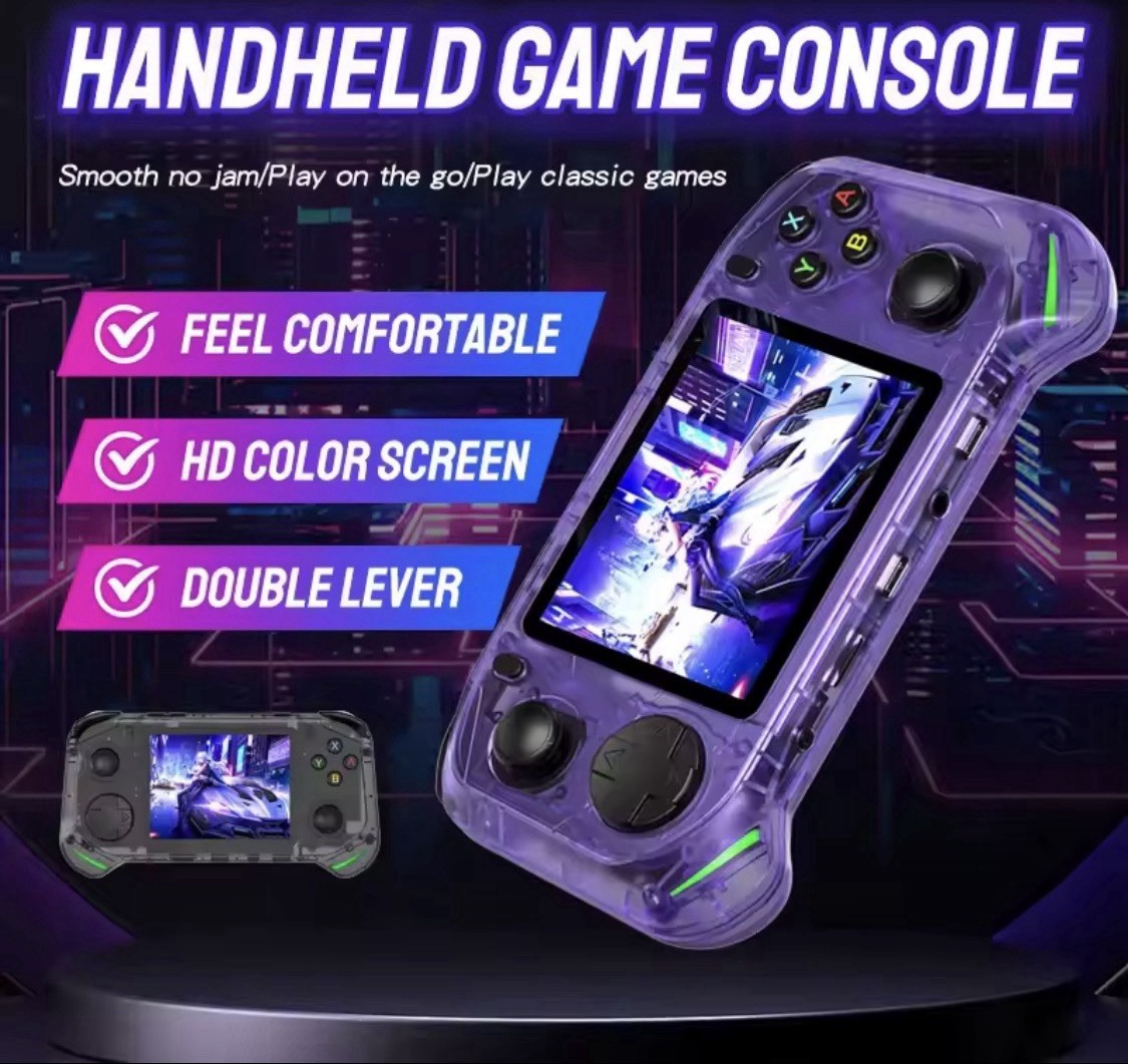 64GB Handheld Retro Gaming Console Emulator PSP PS1 N64 NES Dreamcast Portable