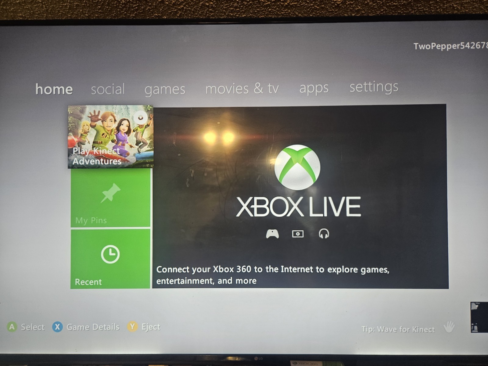 Xbox 360 E 500GB Kinect Bundle Camo Controller 5 Games Tested Working Complete