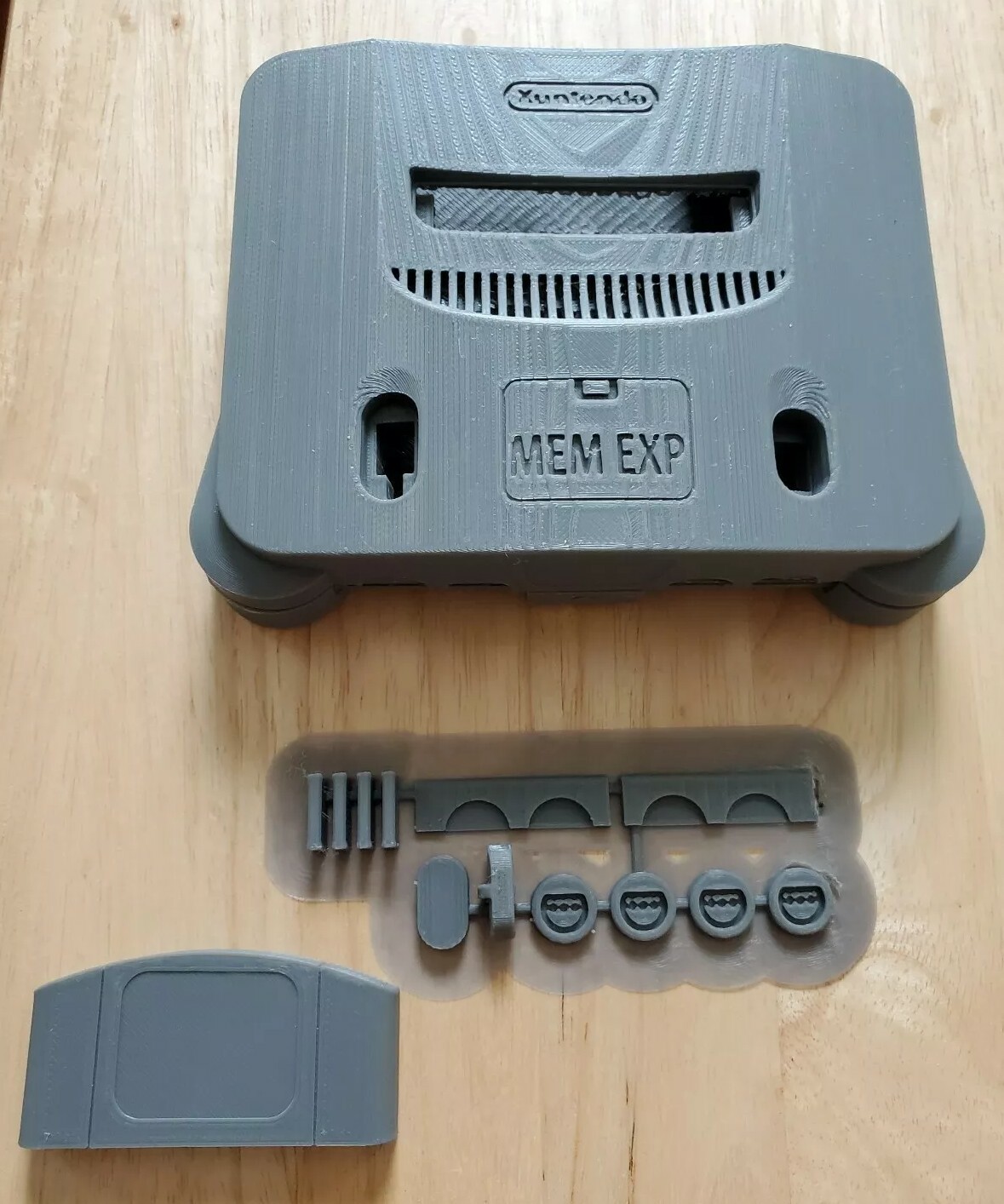 3D Printed N64 Mini Case for ODROID-XU4