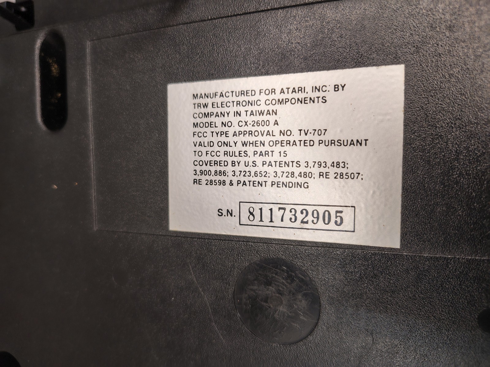 Atari 2600 Console Bundle w/Games Controllers UNTESTED – FOR PARTS or REPAIR