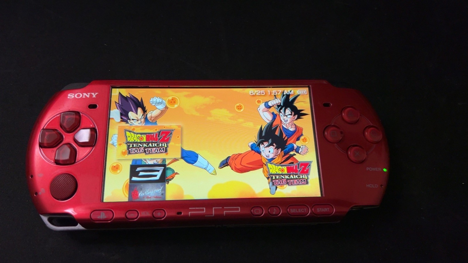 Sony PSP 3000 Handheld Console Red Please Read Description ￼
