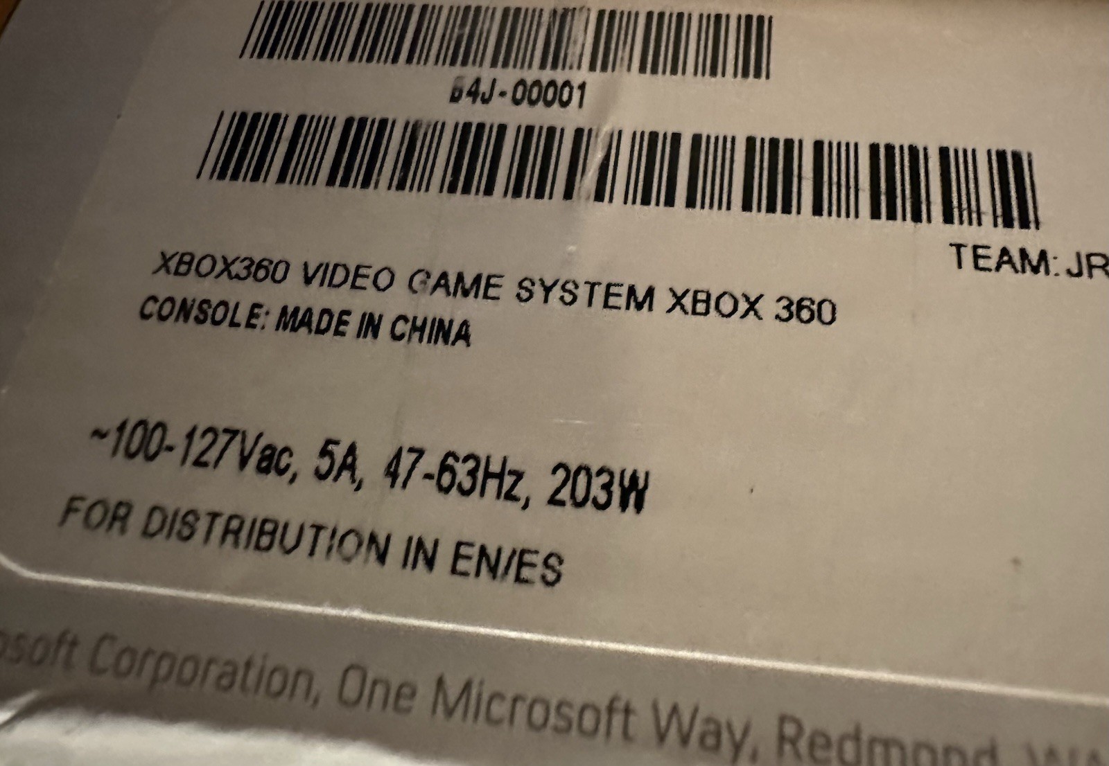 Tested Working Microsoft Xbox 360 Video Game Console White w/ Power HDMI In Box
