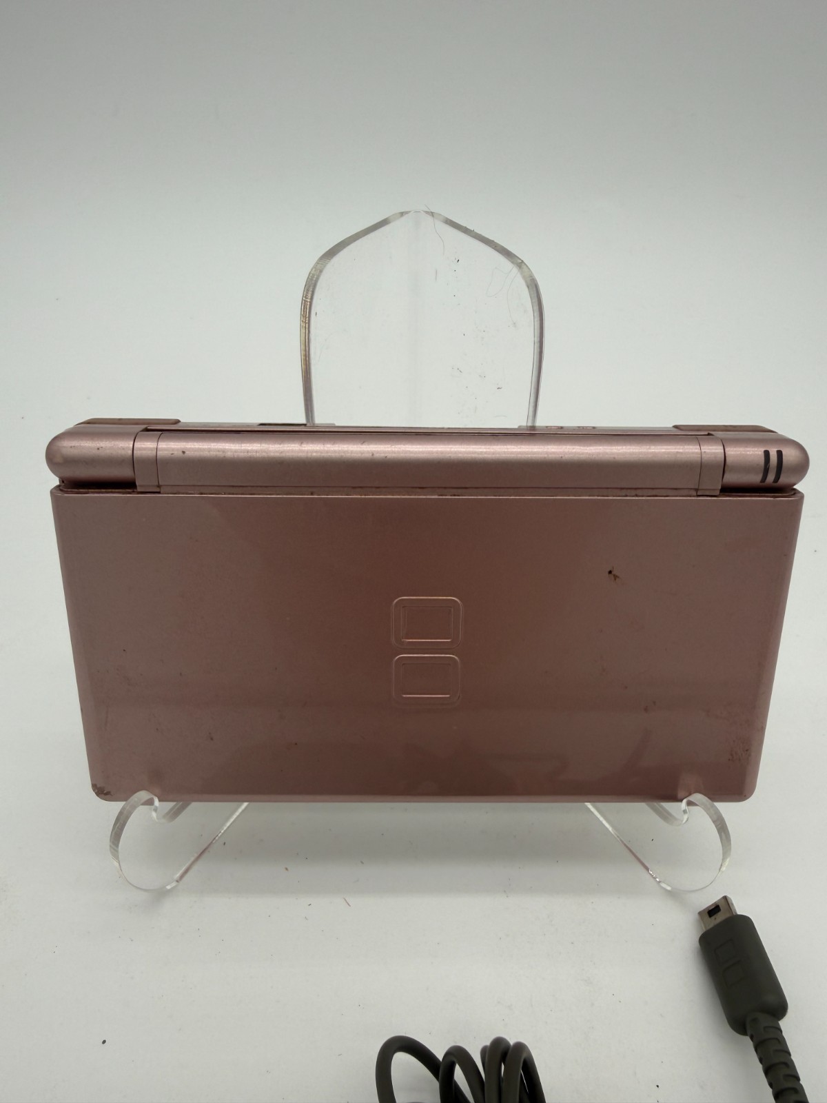 Nintendo DS Lite Rose Gold *Broken Screens* With Charger