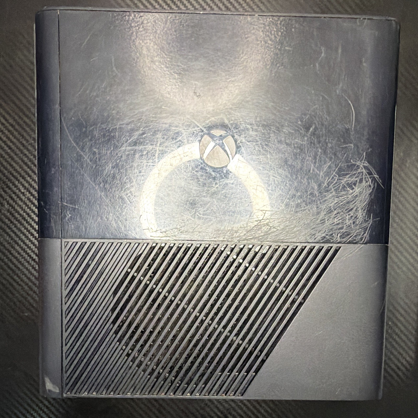 Microsoft Xbox 360 E Black Console Only Untested As Is