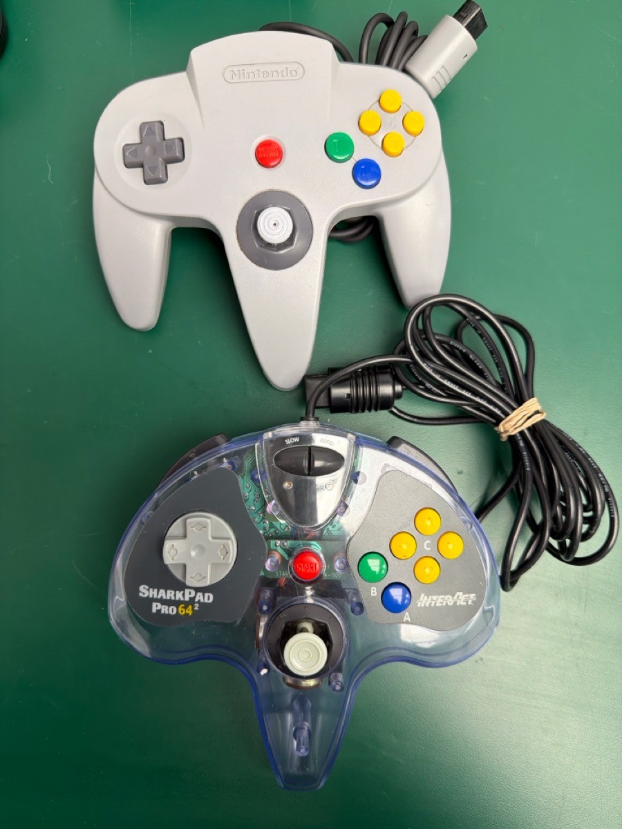 Nintendo 64 Console Bundle w/ Red Memory Expansion 2 OEM Controller (EZ5002294)