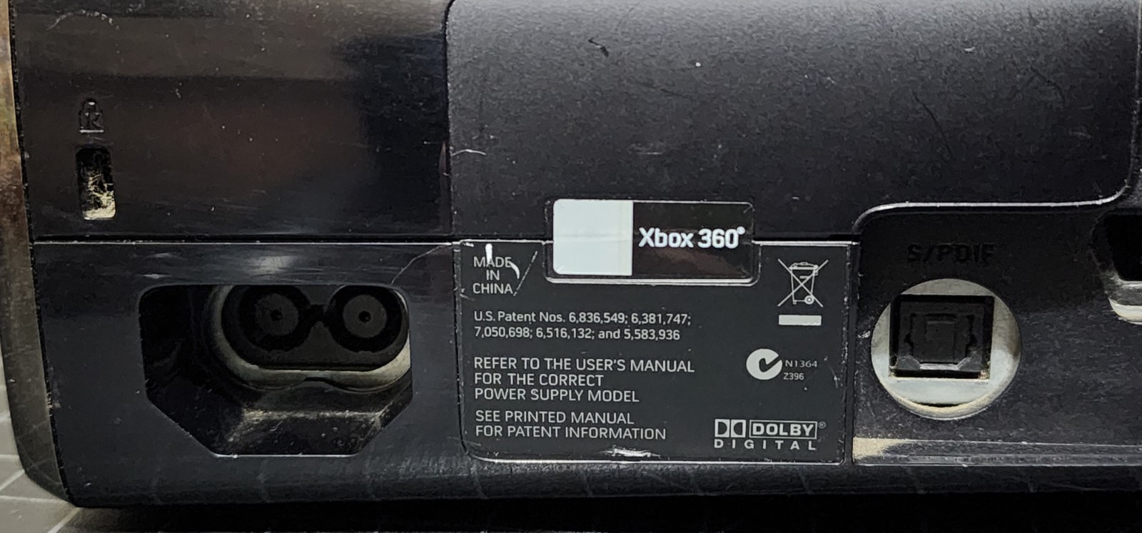 Microsoft Xbox 360 S 250GB Console – Black Model #1439 – Tested & Working