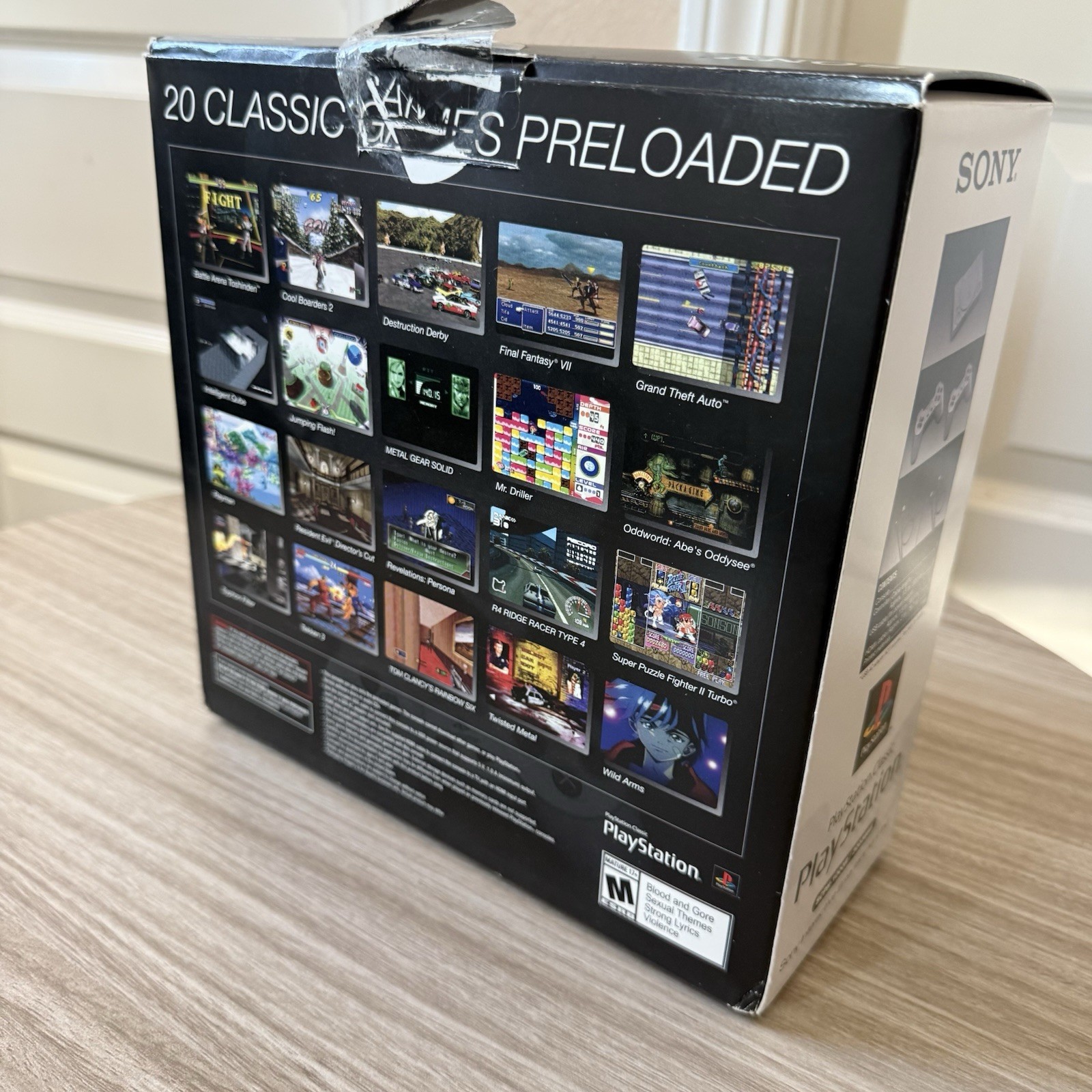 Sony PlayStation PS1 Classic Edition Console 2018 (1990s Mini-Replica) – Tested